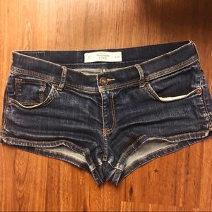 Abercrombie and Fitch Denim Booty Shorts - Size 2